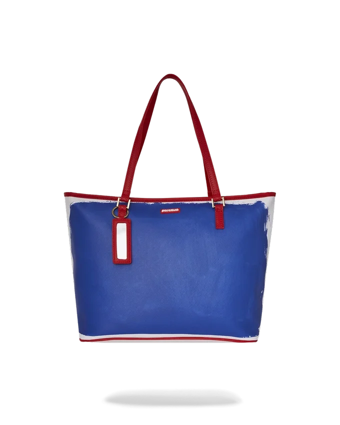 KEITH HARING THE BIG BLUE PURSE BORSE TOTE
