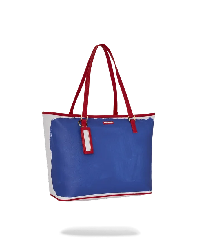 KEITH HARING THE BIG BLUE PURSE BORSE TOTE