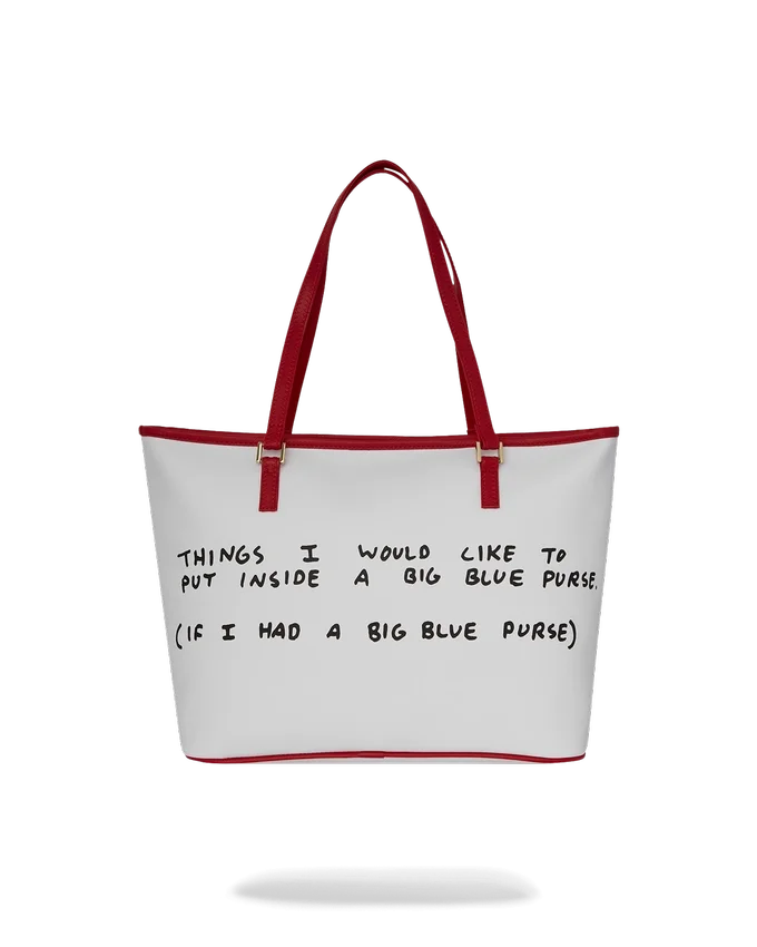 KEITH HARING THE BIG BLUE PURSE BORSE TOTE