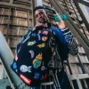 LO ZAINO CON 32 TOPPE RIMOVIBILI IN VELCRO