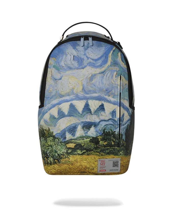LO ZAINO MET VAN GOGH “CAMPO DI GRANO CON CIPRESSI”