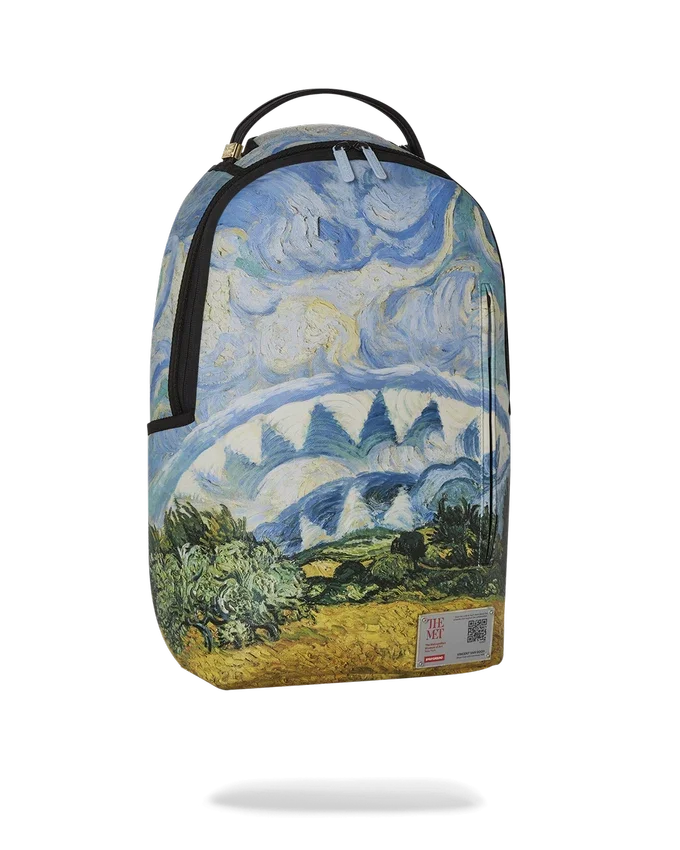 LO ZAINO MET VAN GOGH “CAMPO DI GRANO CON CIPRESSI”