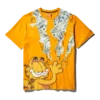 MAGLIETTA CON STAMPA "CAT STRATCH" DI GARFIELD (ARANCIONE)