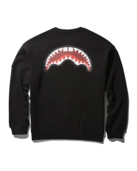 MAGLIONE CON CAPPUCCIO SPONGEBOB SPLAT (NERO)