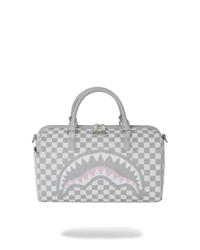 Mini Borsoni da viaggio in maglia “Sharks in Paris” colore crema