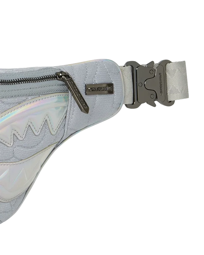 MIRASHAKU BORSA A TRACOLLA SAVVY TRAPUNTATA IRIDESCENTE
