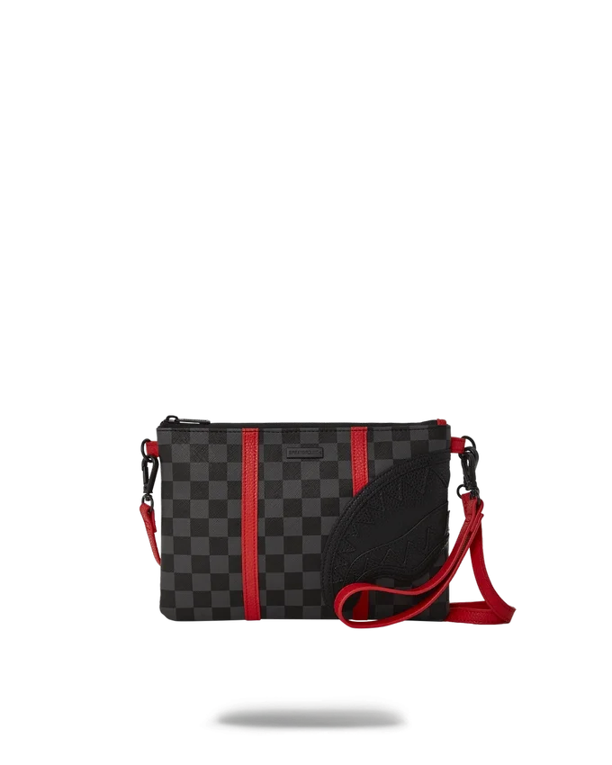 MONACO SHARK CLUB POUCH A TRACOLLA CON CINTURINO DA SPALLA
