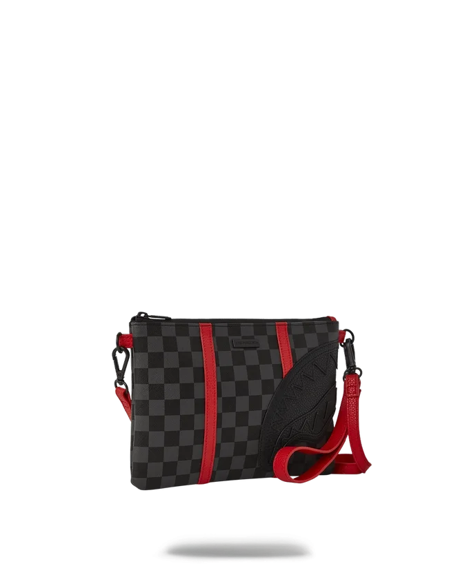 MONACO SHARK CLUB POUCH A TRACOLLA CON CINTURINO DA SPALLA
