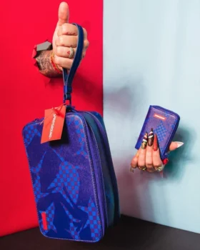 NEGOZIO DA BEAUTY CASE SHARK CHECK (BLU)