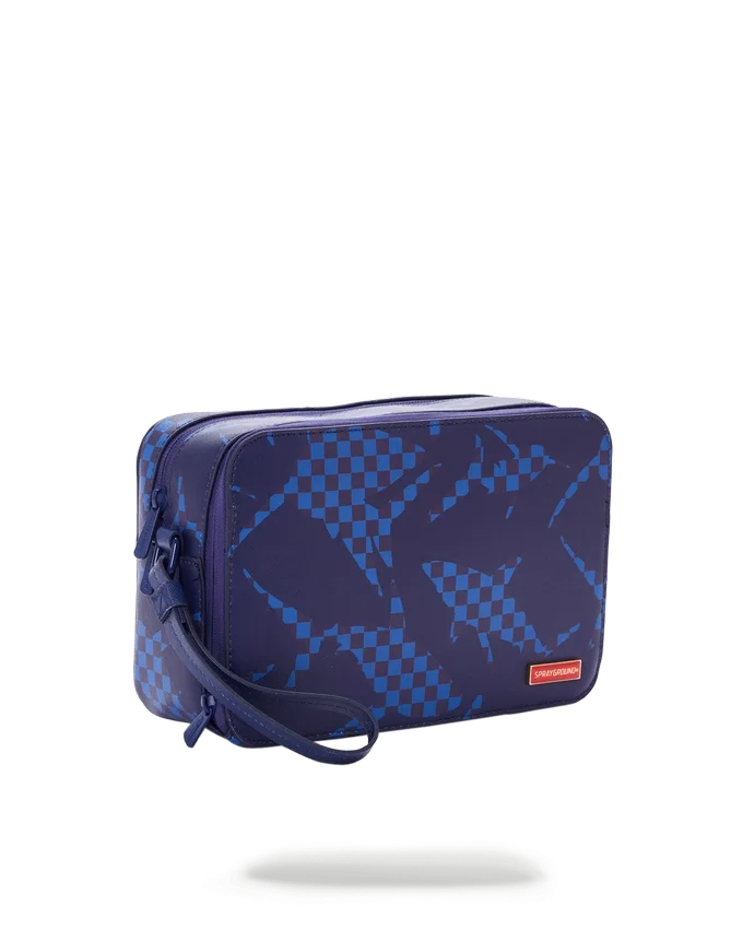 NEGOZIO DA BEAUTY CASE SHARK CHECK (BLU)