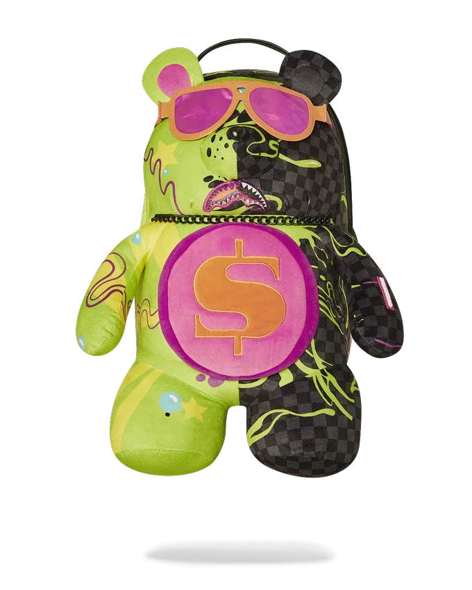 ORsacchiotto MONEYBEAR SLIME DIME SULLO ZAINO DELL'ZANTI