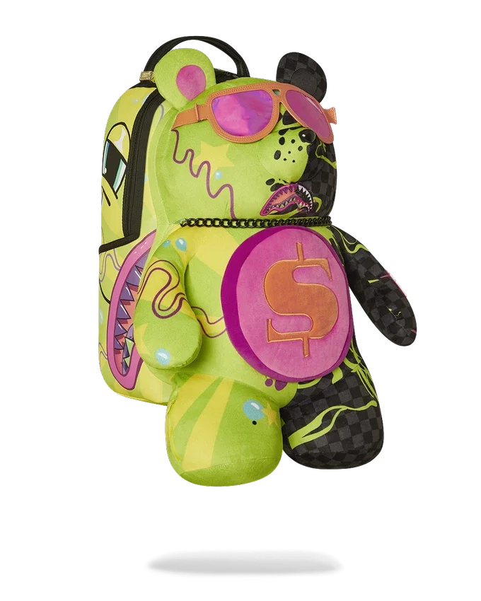 ORsacchiotto MONEYBEAR SLIME DIME SULLO ZAINO DELL'ZANTI