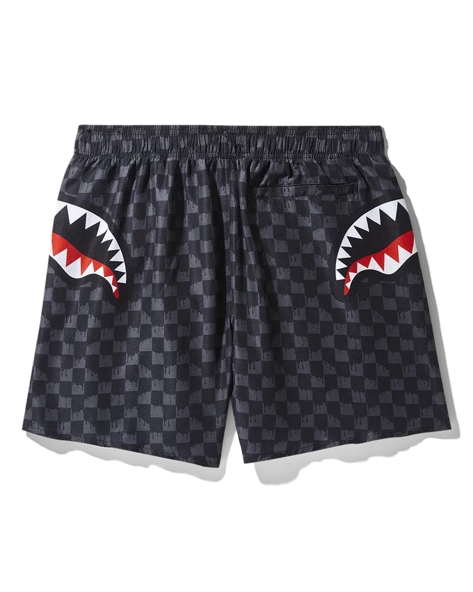 PANTALONCINI DA BAGNO DRIP CHECK