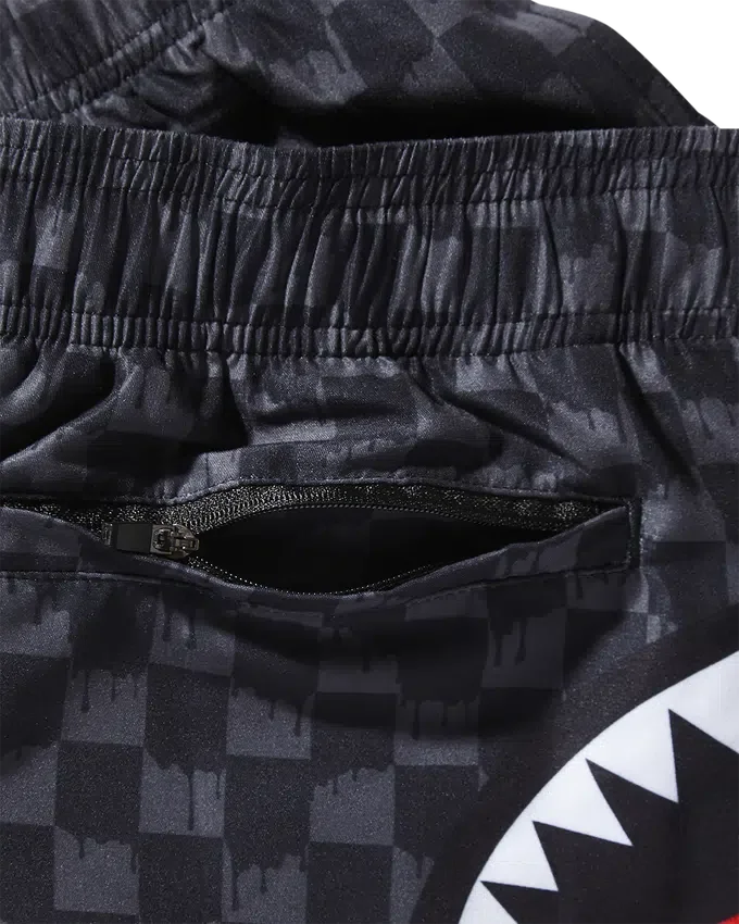 PANTALONCINI DA BAGNO DRIP CHECK