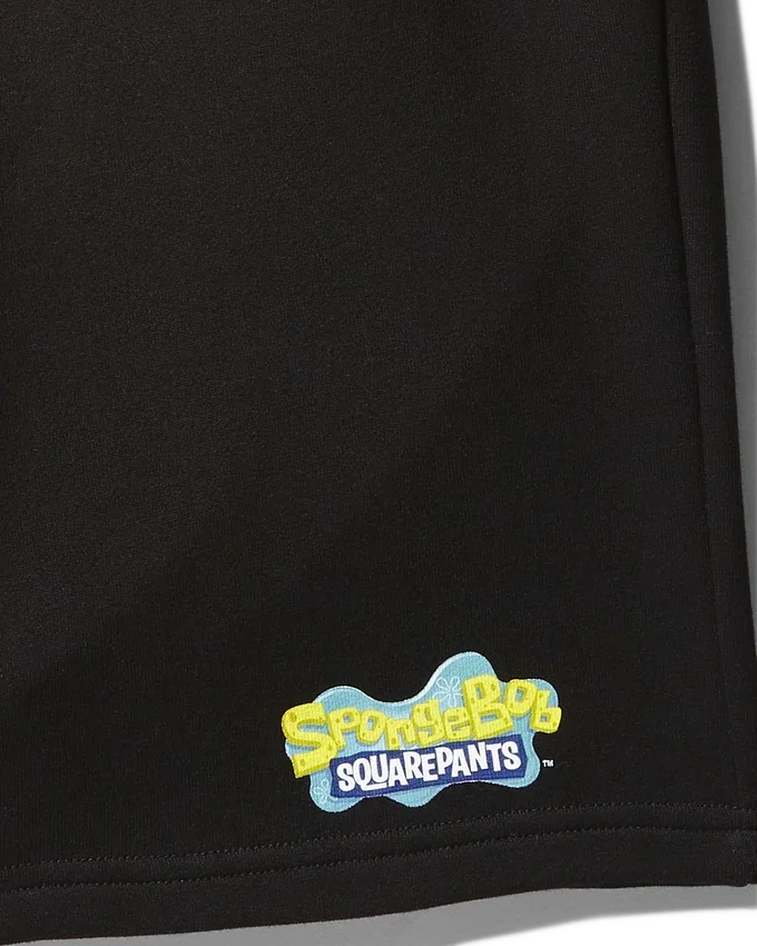 PANTALONCINI IN MAGLIA SPONGEBOB (NERI)