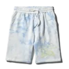PANTALONCINI IN MAGLIA TIE-DYE (BLU)