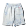 PANTALONCINI IN MAGLIA TIE-DYE (BLU)