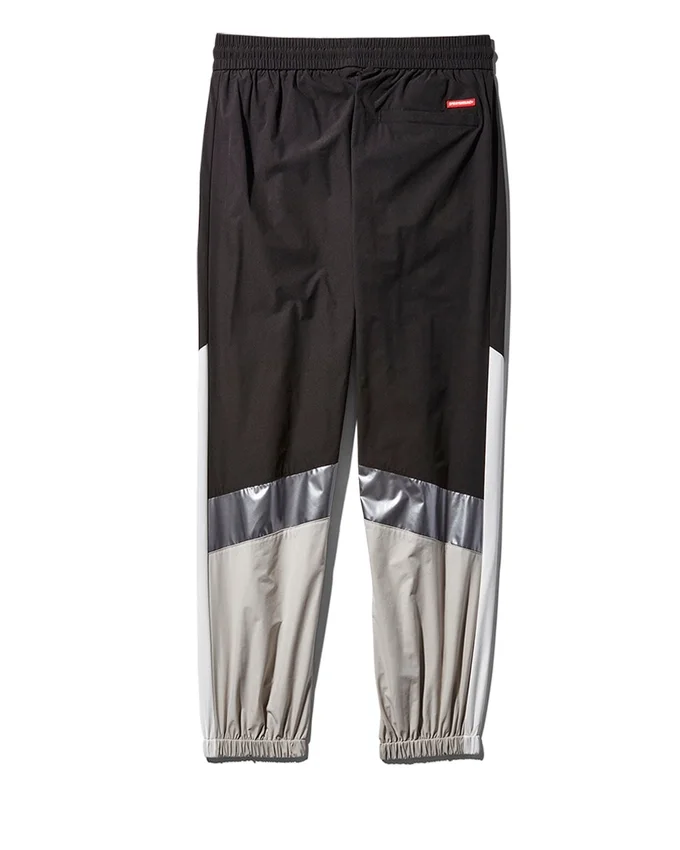 PANTALONI A VENTO COLORBLOCK