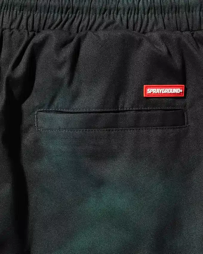 PANTALONI JOGGER CARGO TIE-DYE STILE MILITARE