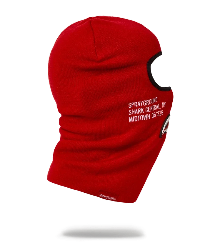 Passamontagna SHARK CENTRAL (ROSSA)