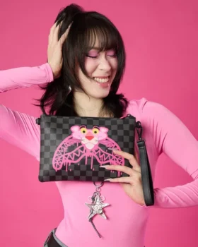 PINK PANTHER DIAMOND SHARK CLUTCH CROSSOVER