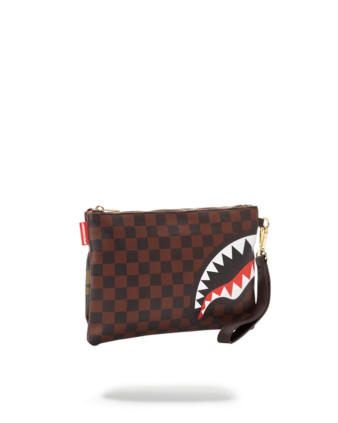 Pochette a tracolla CHECKS IN CAMOFLAUGE