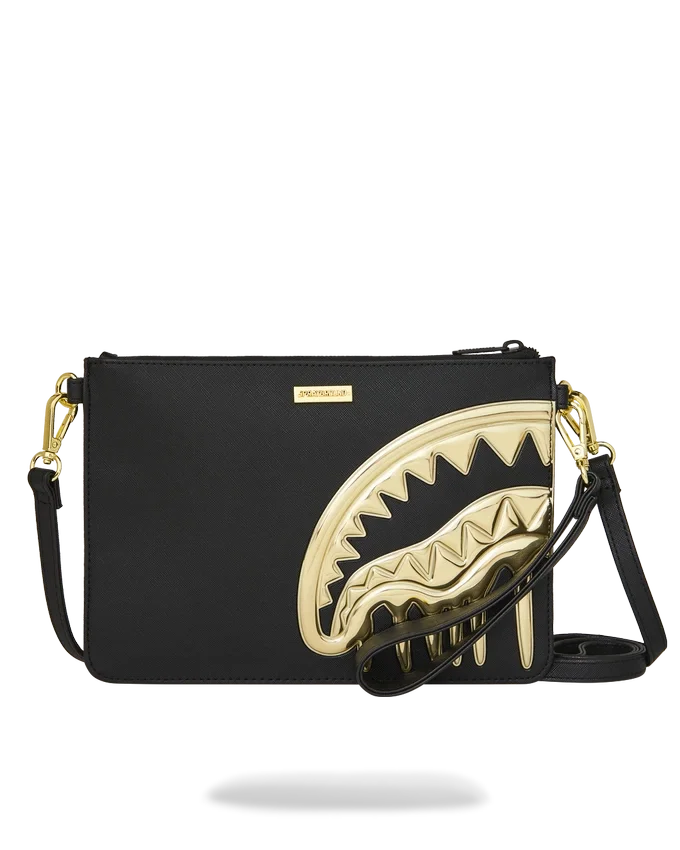 Pochette a tracolla GOLDHEART SHARK DRIP