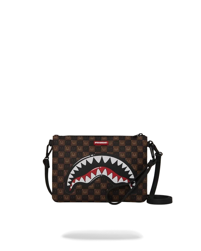 Pochette a tracolla SHARKS IN PARIS GRIN & GRIND