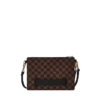 Pochette crossover con effetto lenticolare e tracolla