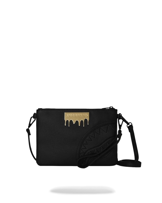 Pochette crossover GOLD BRICK DRIP