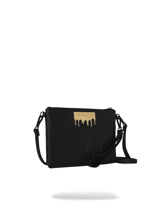 Pochette crossover GOLD BRICK DRIP