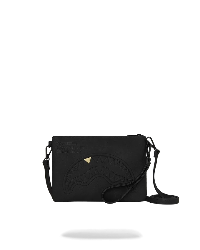 POCHETTE CROSSOVER “THE GOLDEN FANG SHARK”