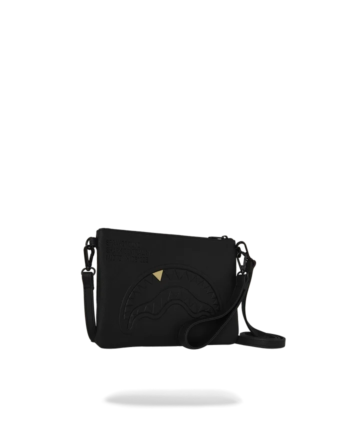 POCHETTE CROSSOVER “THE GOLDEN FANG SHARK”