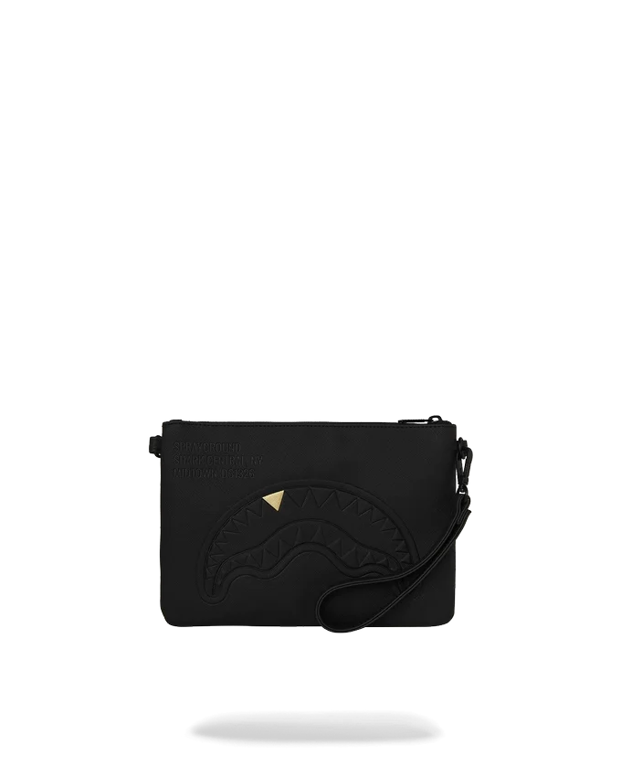 POCHETTE CROSSOVER “THE GOLDEN FANG SHARK”
