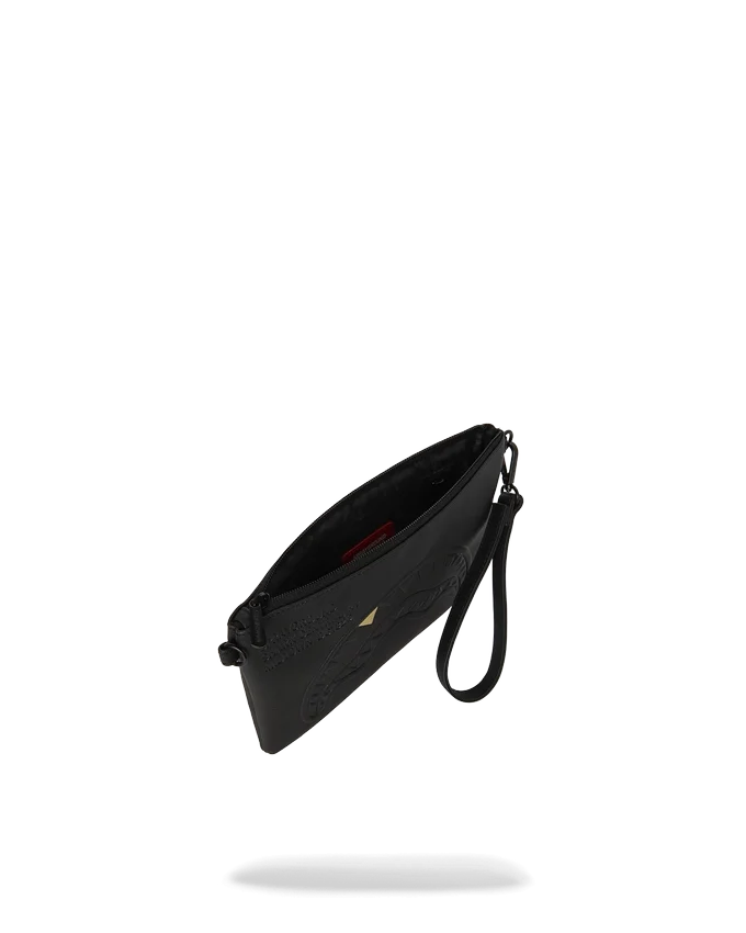 POCHETTE CROSSOVER “THE GOLDEN FANG SHARK”