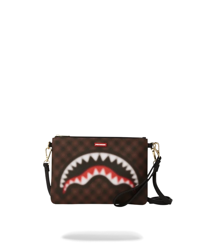 POUCHETTE CROSSOVER SHARKS IN PARIS CON EFFETTO SFOCATO