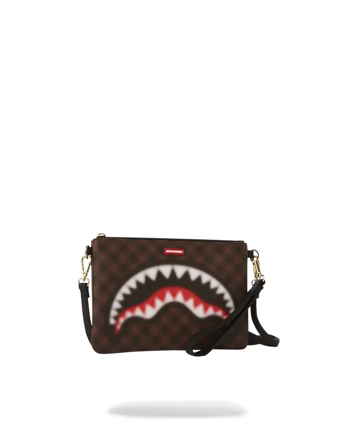 POUCHETTE CROSSOVER SHARKS IN PARIS CON EFFETTO SFOCATO