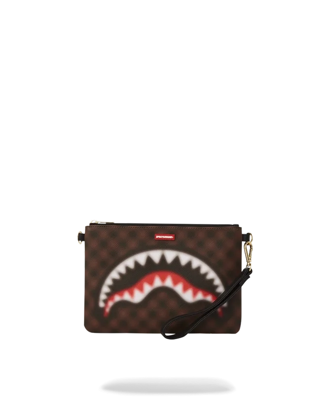 POUCHETTE CROSSOVER SHARKS IN PARIS CON EFFETTO SFOCATO