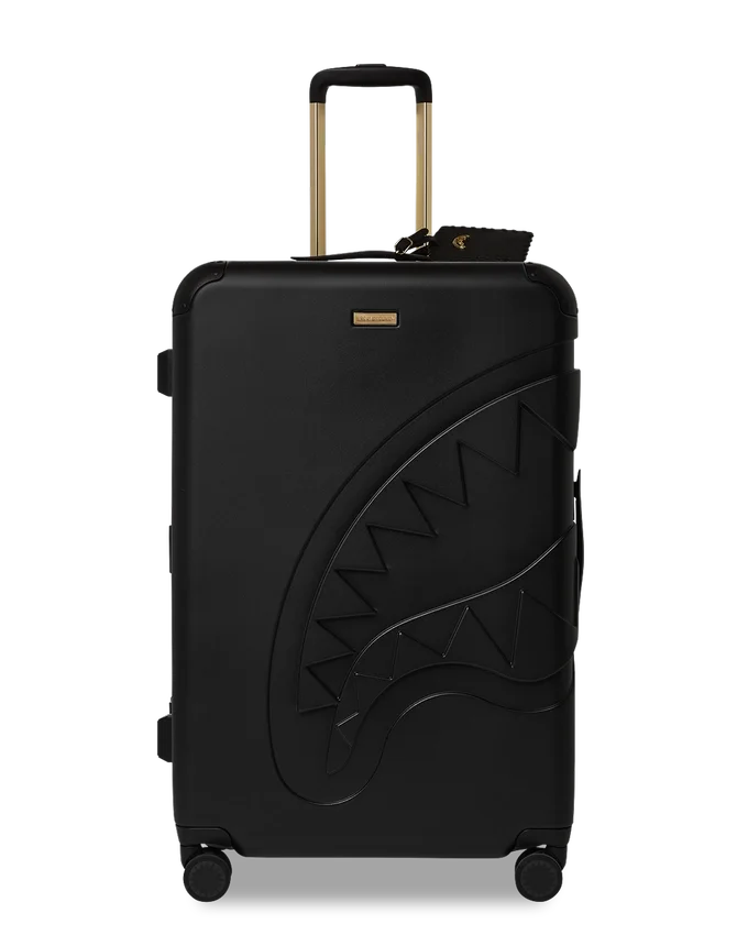 REALITY CHECK SHARKITECTURE VALIGERIA FULL-SIZE JETBLACK (ACCESSORI DORATI)