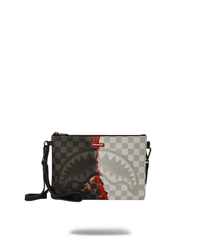 RING OF FIRE: pochette a tracolla con spallina