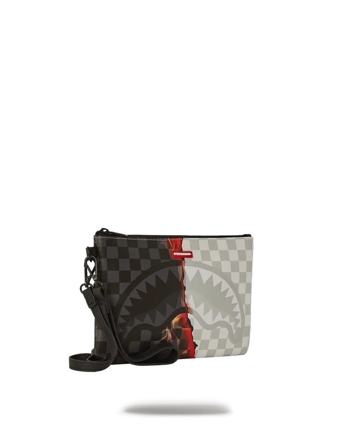 RING OF FIRE: pochette a tracolla con spallina