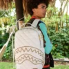 RIVIERA LE BLANC Zaino con catena Shark dorata (DLXV)