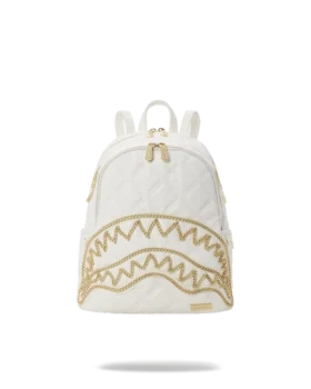 RIVIERA LE BLANC Zaino Shark Savage con catena d'oro