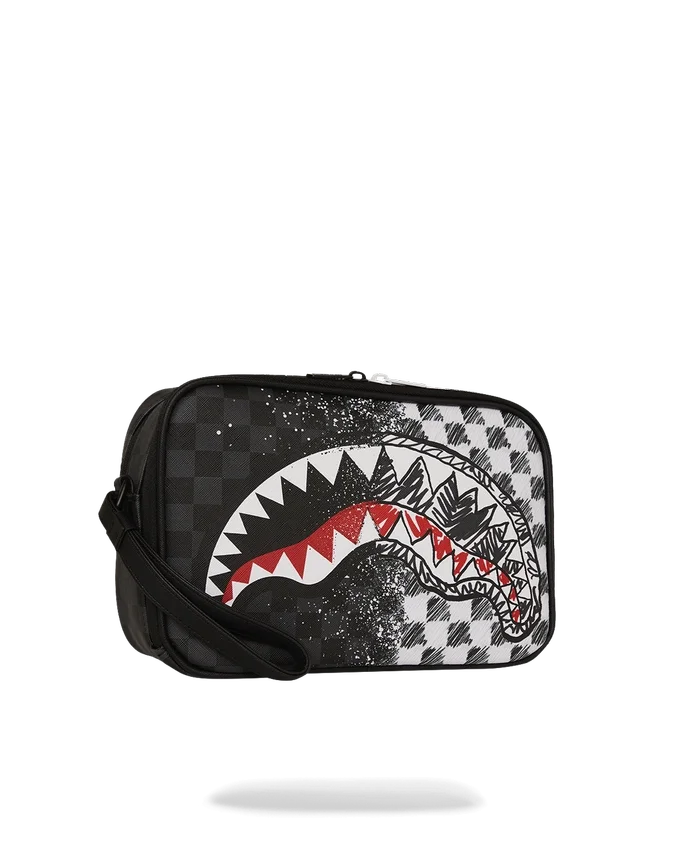 SCRIBBLE DRIBBLE CHECK - Beauty Case