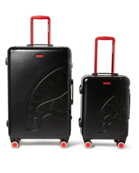 SET DI 2 VALIGERIE STAMPATE SHARKITECTURE