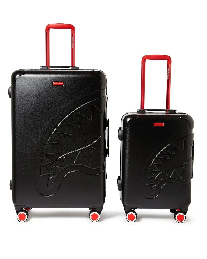 SET DI 2 VALIGERIE STAMPATE SHARKITECTURE