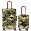 SET DI VALIGERIA JUNGLE PARIS DA 2 PEZZI (BAGAGLIO A MANO E BAGAGLIO DA VIAGGIO)