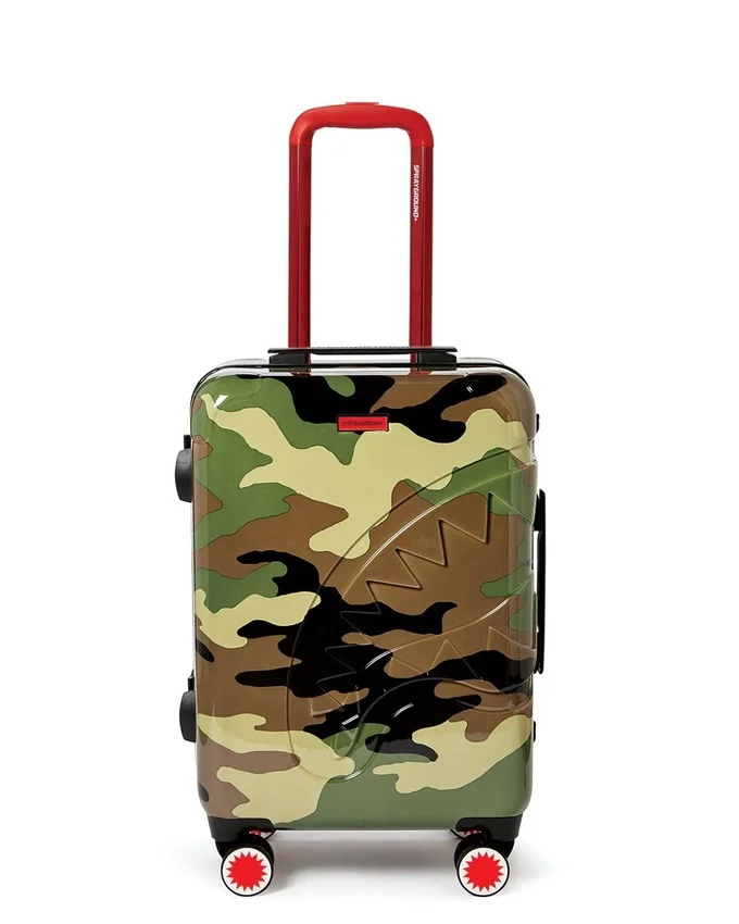SET DI VALIGERIA JUNGLE PARIS DA 2 PEZZI (BAGAGLIO A MANO E BAGAGLIO DA VIAGGIO)