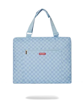 SHARK ISLAND TAPPETINO DA SPIAGGIA PIEGHEVOLE E COPERTA BORSA TOTE CONVERTIBILE RESISTENTE ALL'ACQUA