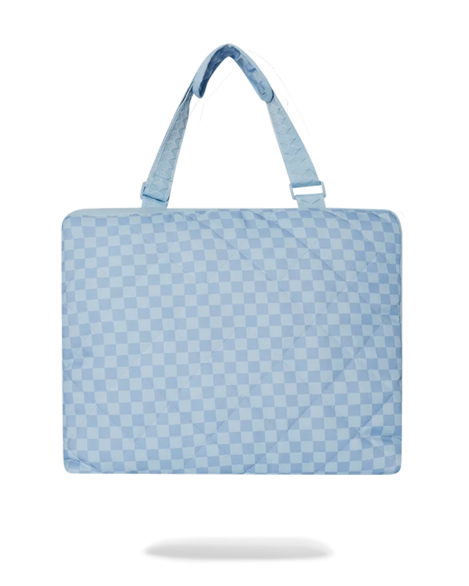 SHARK ISLAND TAPPETINO DA SPIAGGIA PIEGHEVOLE E COPERTA BORSA TOTE CONVERTIBILE RESISTENTE ALL'ACQUA